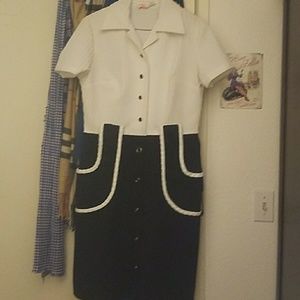 Vintage polyster dress